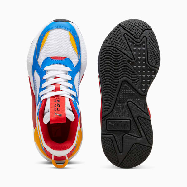 RS-X Youth Sneakers, PUMA White-Hyperlink Blue, large-MEX