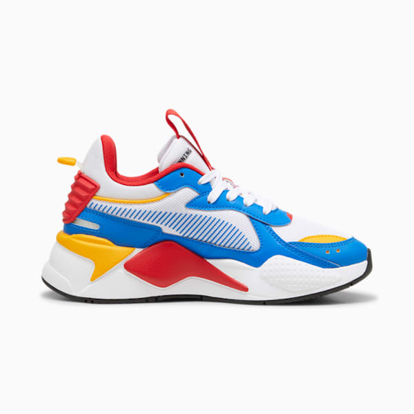 RS-X Youth Sneakers, PUMA White-Hyperlink Blue, large-MEX