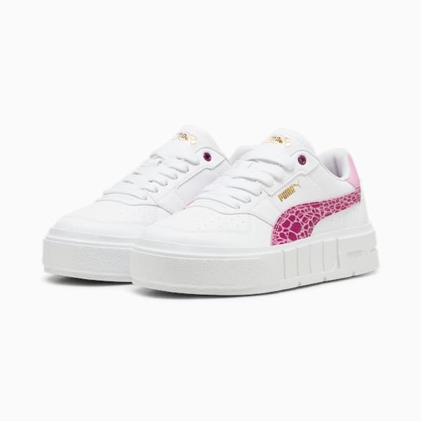 Tenis jadolescentes PUMA Cali Court Animal, PUMA White-Magenta Gleam, large-MEX