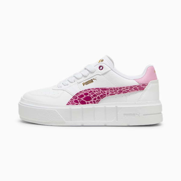 Tenis jadolescentes PUMA Cali Court Animal, PUMA White-Magenta Gleam, large-MEX