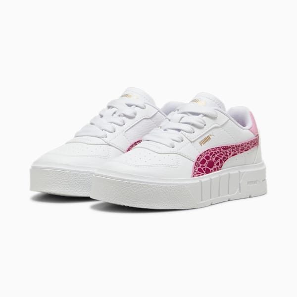 Tenis niños PUMA Cali Court Animal, PUMA White-Magenta Gleam, large-MEX