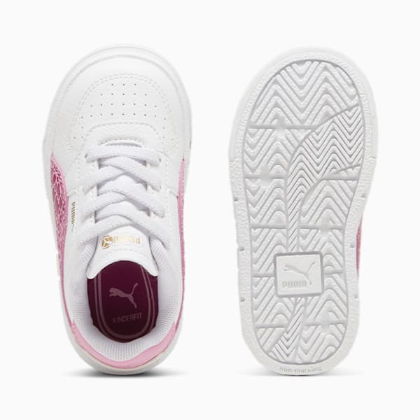 Cali Court Animal Toddler Sneakers, PUMA White-Magenta Gleam, large-MEX
