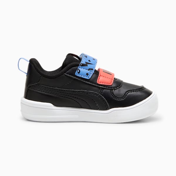 Multiflex SL Masked Hero Toddler Sneakers, PUMA Black-PUMA Black-Blue Skies, large-ZAF