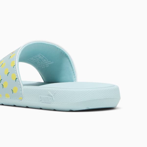 Sandalias Cool Cat 2.0 Lemon para niñas, Turquoise Surf-PUMA Silver-Lime Sheen-Vine, large-ARG