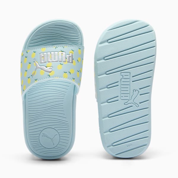 Sandalias Cool Cat 2.0 Lemon para niñas, Turquoise Surf-PUMA Silver-Lime Sheen-Vine, large-ARG