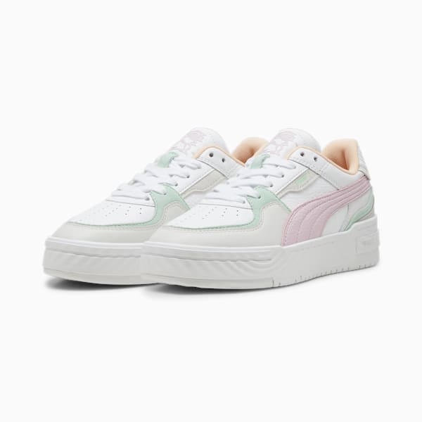 CA Pro Ripple Earth Sneakers, PUMA White-Fresh Mint-Grape Mist, large-ZAF