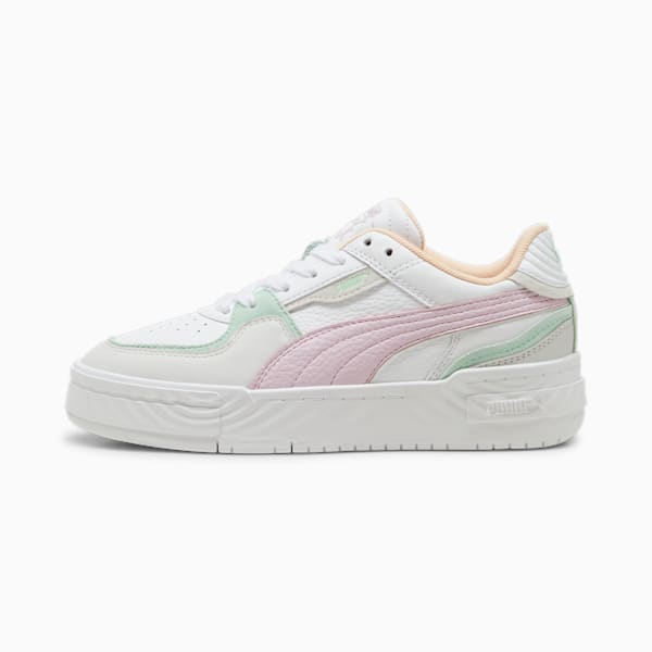 CA Pro Ripple Earth Sneakers, PUMA White-Fresh Mint-Grape Mist, large-ZAF