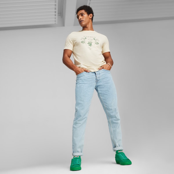 LOVE MARATHON Suede Sneakers, Meadow-Meadow, large-MEX