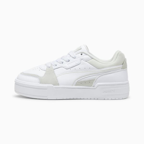 CA Pro 'Lux III' Pure Luxe Women's Sneakers, PUMA White-Vapor Gray, large-ZAF