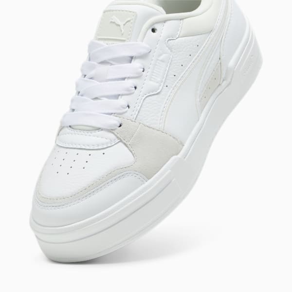 CA Pro 'Lux III' Pure Luxe Women's Sneakers, PUMA White-Vapor Gray, large-ZAF