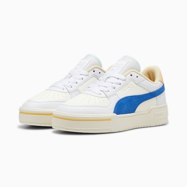 Zapatillas para mujer CA Pro Retro Resort, Warm White-PUMA Team Royal-PUMA White, large-ARG