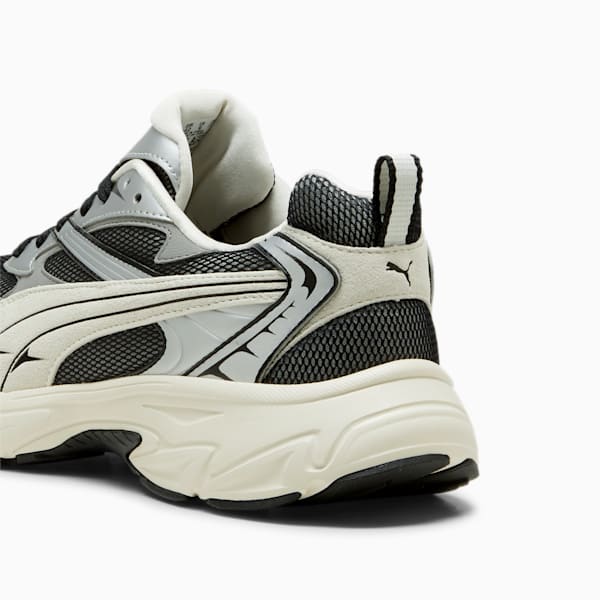PUMA Morphic Retro Sneakers, PUMA Black-Frosted Ivory, large-ZAF