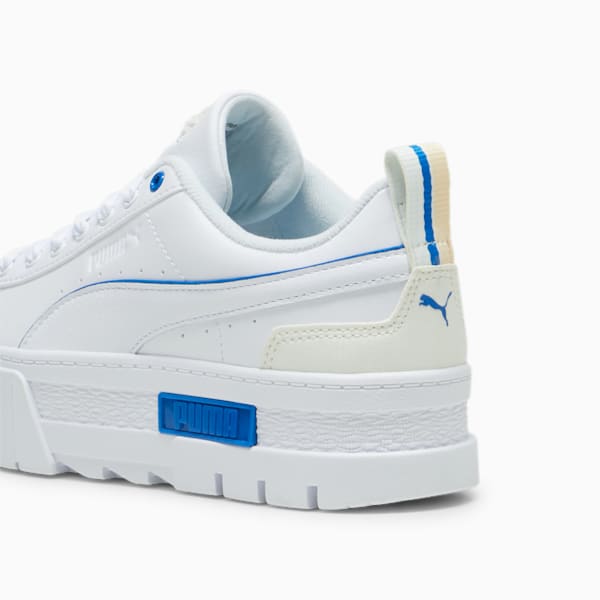 Mayze Retro Resort Women's Sneakers, PUMA White-PUMA Team Royal, large-ZAF