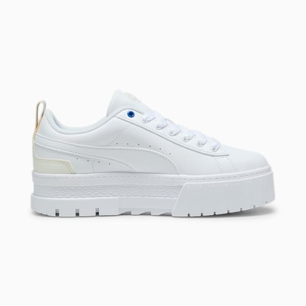 Mayze Retro Resort Women's Sneakers, PUMA White-PUMA Team Royal, large-ZAF