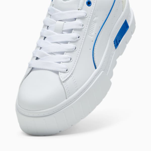 Mayze Retro Resort Women's Sneakers, PUMA White-PUMA Team Royal, large-ZAF
