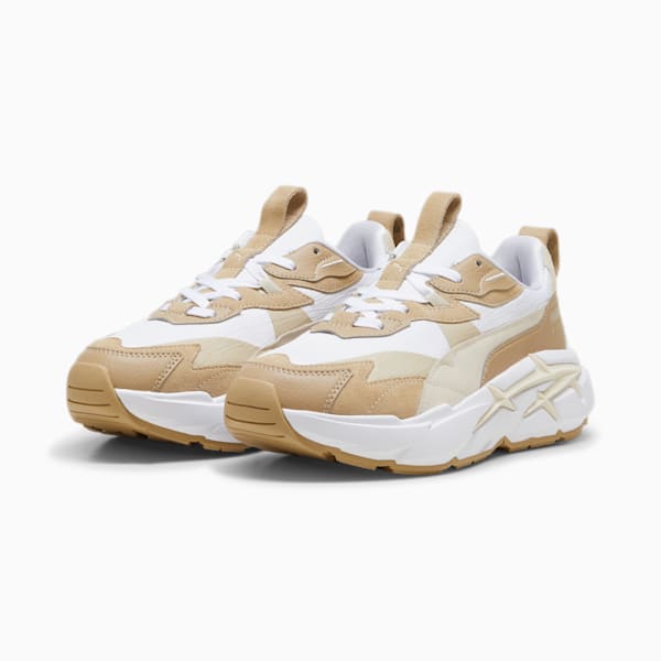Zapatillas Spina NITRO™ PRM para mujer, PUMA White-Prairie Tan, large-ARG