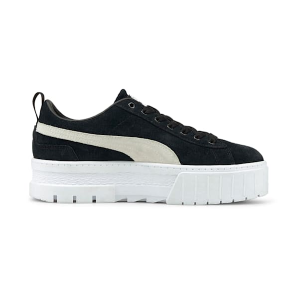 Zapatillas Mayze para mujer, PUMA Black-PUMA White, large-ARG