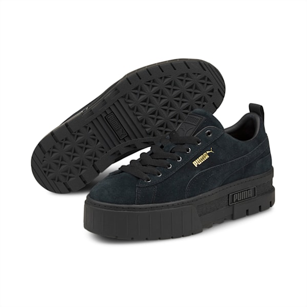 Zapatillas Mayze para mujer, Puma Black, large-ARG