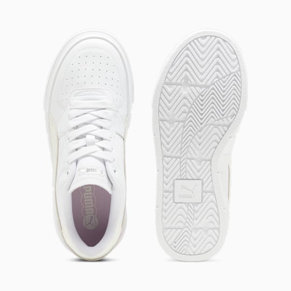 Zapatillas Cali Court Lth para Mujer ADP, PUMA White-Grape Mist, large-ARG