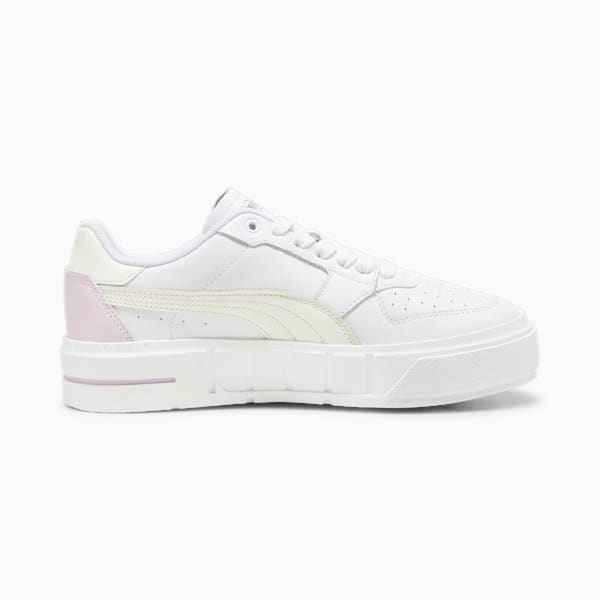 Zapatillas Cali Court Lth para Mujer ADP, PUMA White-Grape Mist, large-ARG