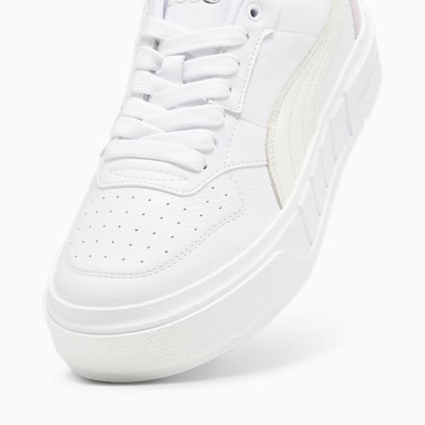 Zapatillas Cali Court Lth para Mujer ADP, PUMA White-Grape Mist, large-ARG