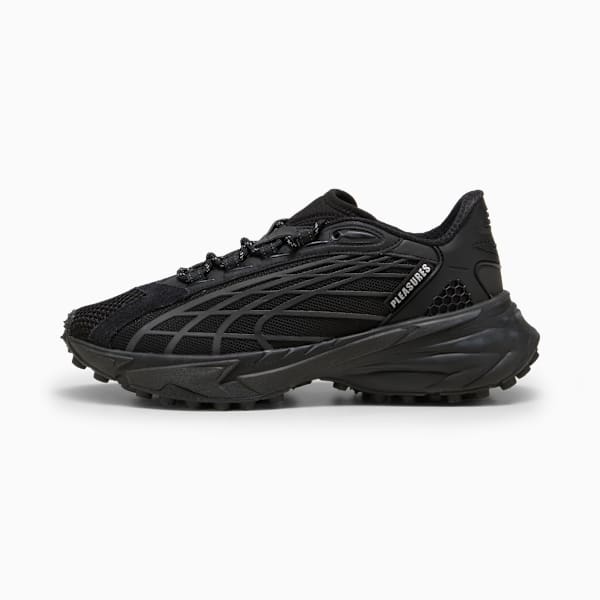 Tenis PUMA x PLEASURES Spirex, PUMA Black, large-MEX