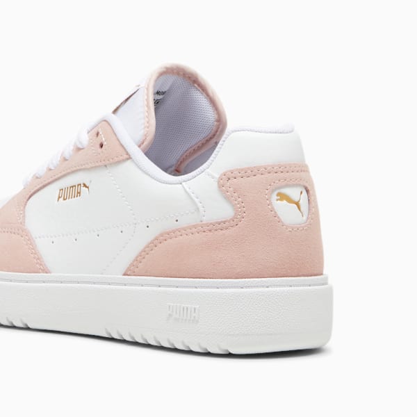 PUMA Doublecourt Soft VTG Women's Sneakers, PUMA White-Island Pink, large-ZAF