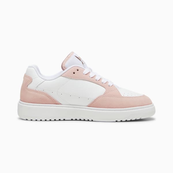 PUMA Doublecourt Soft VTG Women's Sneakers, PUMA White-Island Pink, large-ZAF