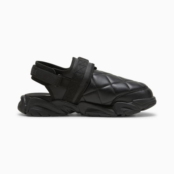 PUMA x PLEASURES TS-01 Quilt Sandals, PUMA Black, large-ZAF