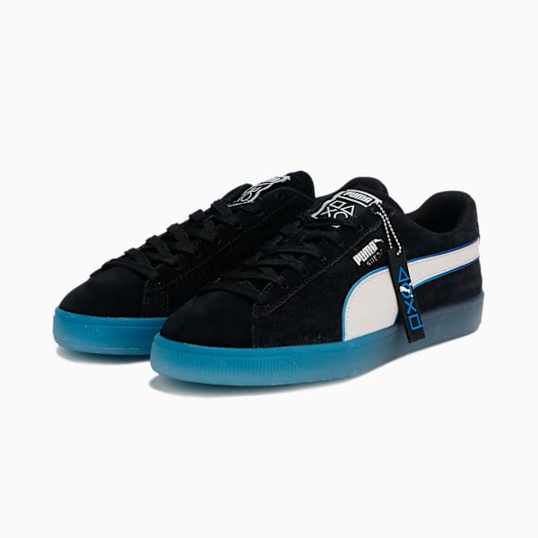 Suede PLAYSTATION, PUMA Black-Glacial Gray, large-MEX