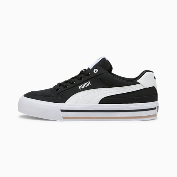 Zapatillas Court Classic Vulc Formstrip, PUMA Black-PUMA White, large-ARG