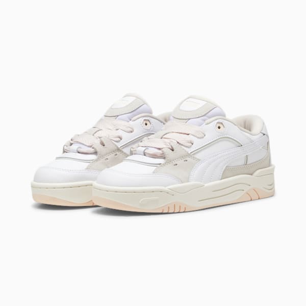 PUMA-180 Lace Women's Sneakers, PUMA White-Warm White, large-ZAF