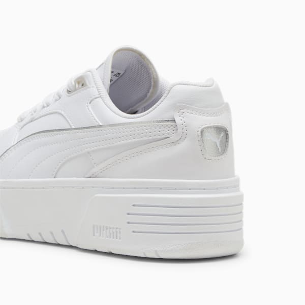 Tenis para mujer CA Flyz Glam 48, PUMA White-PUMA Silver, large-MEX