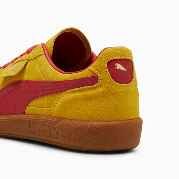 Palermo Sneakers Unisex, Pelé Yellow-Club Red, large-ZAF