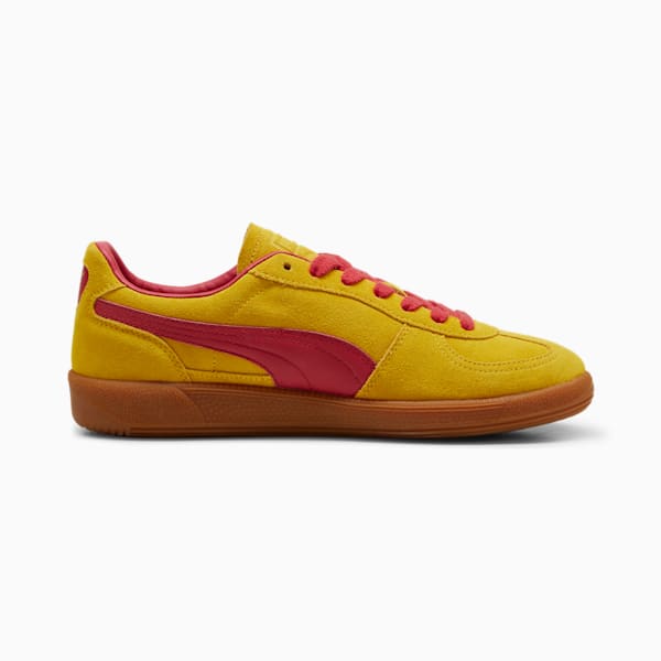 Palermo Sneakers Unisex, Pelé Yellow-Club Red, large-ZAF