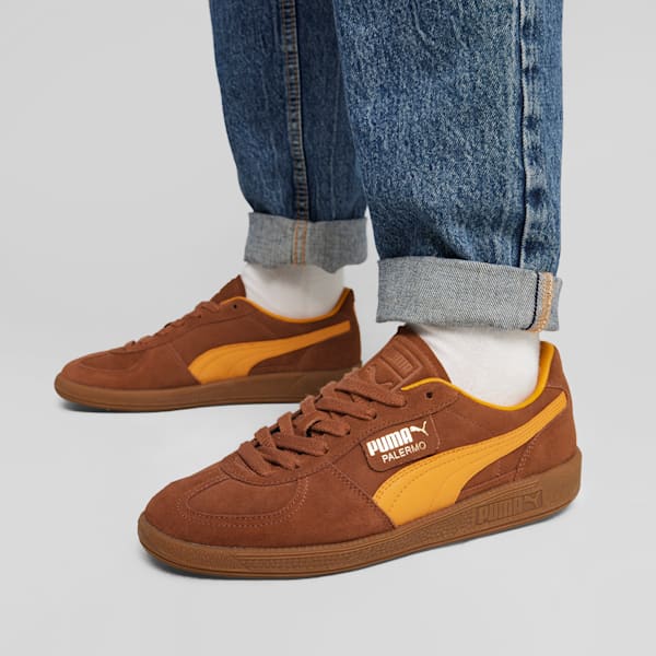 Palermo Sneakers Unisex, Brown Mushroom-Ginger Tea, large-ZAF