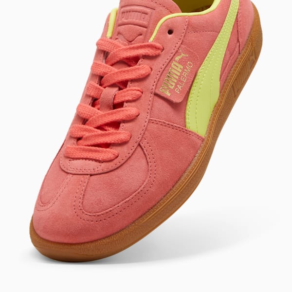 Palermo Sneakers Unisex, Salmon-Lime Sheen-Gum, large-ZAF