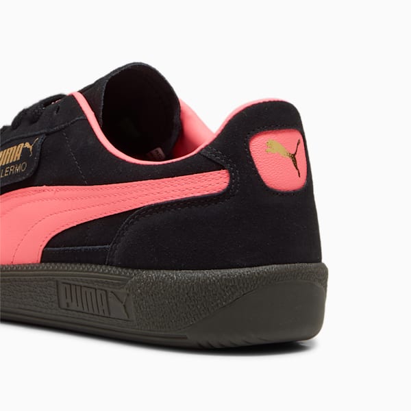 Palermo Sneakers Unisex, PUMA Black-Sunset Glow-Gum, large-ZAF