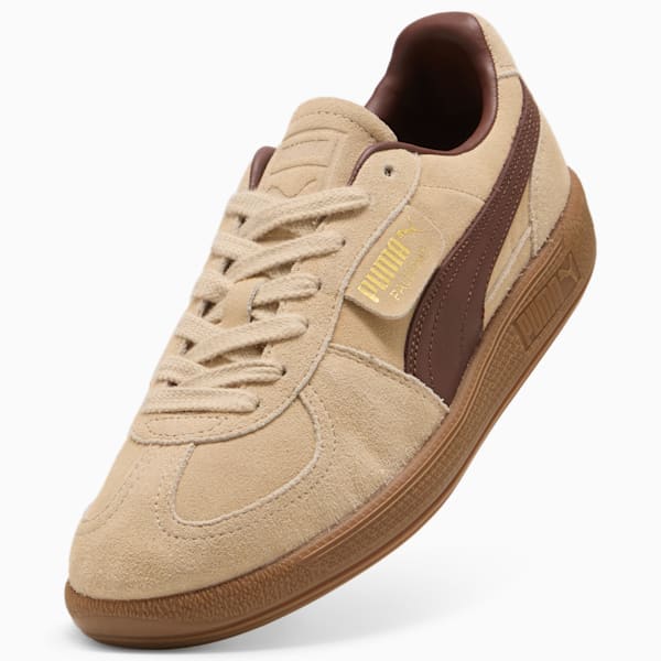 Zapatillas Palermo FC unisex, Light Sand-Chocotart-PUMA Gold, large-ARG