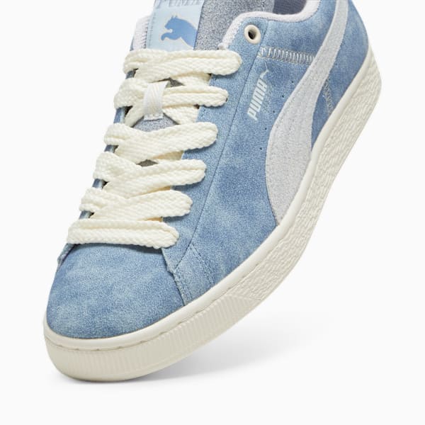 Suede Basketball Nostalgia Sneakers, Dewdrop-Frosted Ivory, large-MEX