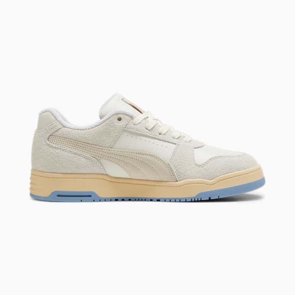 SlipstreamLo Bball Nostalgia Unisex Sneakers, Alpine Snow-Sugared Almond-Zen Blue, large-ZAF