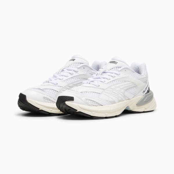Velophasis Sneakers, PUMA White-Cool Mid Gray, large-ZAF
