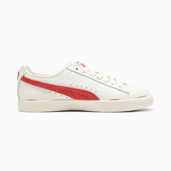 Zapatillas Clyde NeverWorn III, Warm White-Club Red, large-ARG