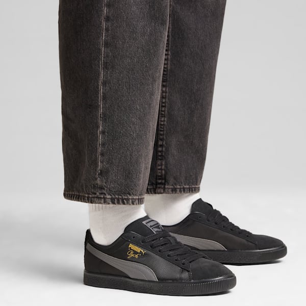 Clyde Soph Sneakers, PUMA Black-Cool Dark Gray, large-MEX
