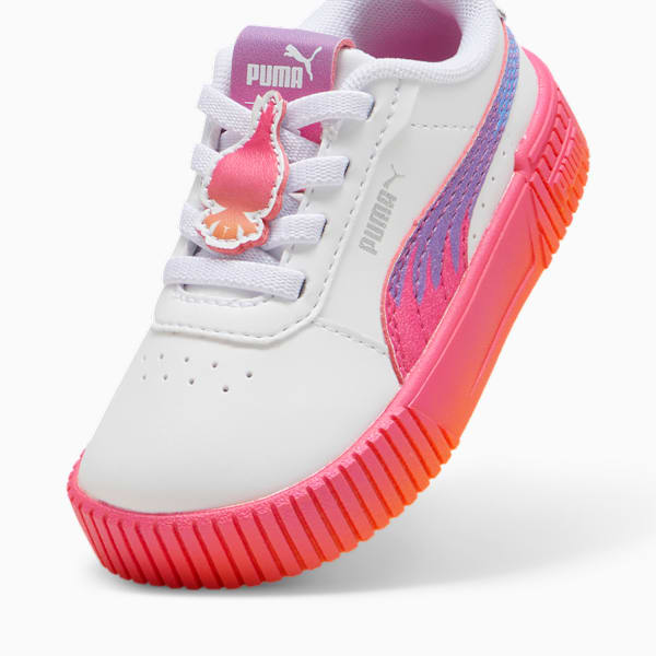 Tenis para infantes PUMA x TROLLS Carina 2.0, PUMA White-Ravish-Rickie Orange, large-MEX