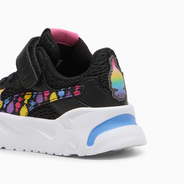 PUMA x TROLLS Trinity Toddlers' Sneakers, PUMA Black-PUMA Green-Ultraviolet-Blue Skies, large-ZAF