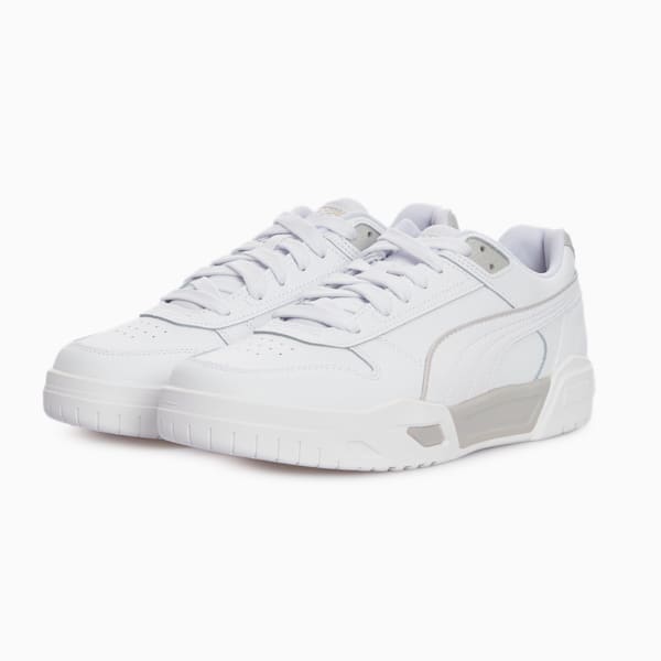 RBD Tech Classic Unisex Sneakers, PUMA White-PUMA Gold-Cool Light Gray, large-ZAF