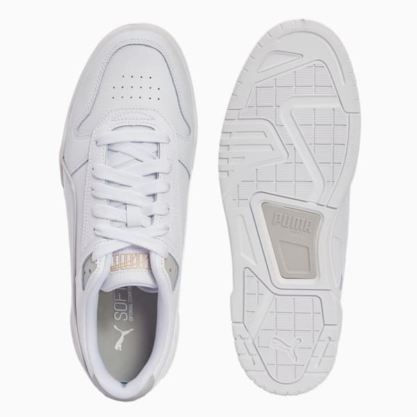 RBD Tech Classic Unisex Sneakers, PUMA White-PUMA Gold-Cool Light Gray, large-ZAF