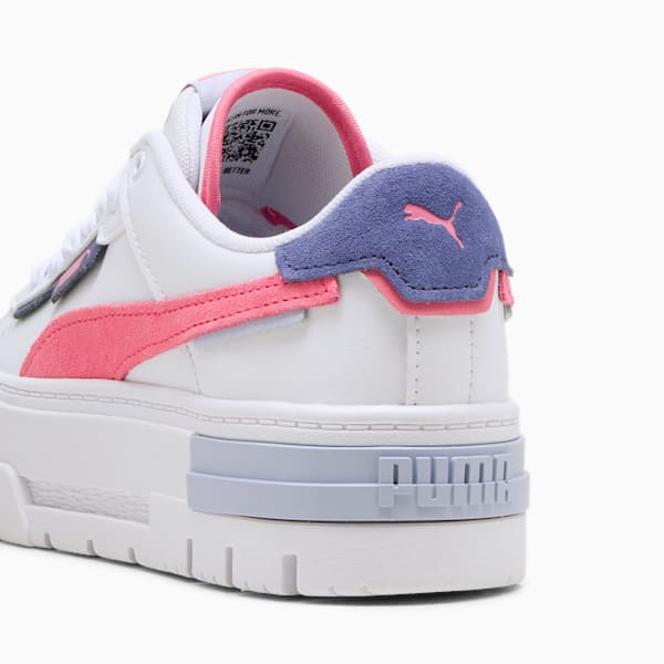 Mayze Crashed Youth Sneakers, PUMA White-Magic Rose, large-ZAF
