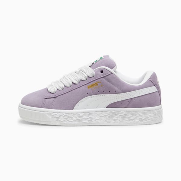 Tenis juvenil Suede XL, Pale Plum-PUMA White, large-MEX